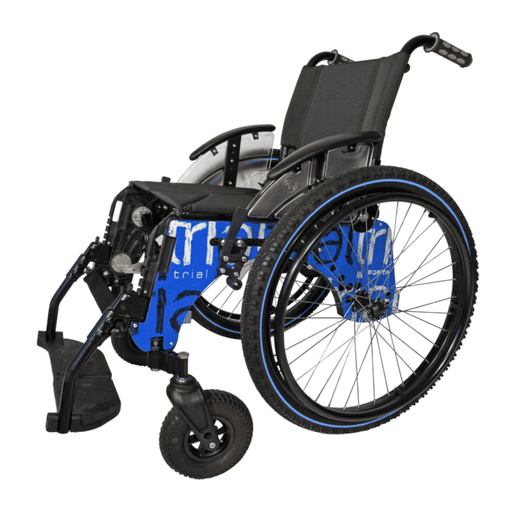 Silla de ruedas Trial Country con ruedas 4x4 auto propulsable para usuarios activos
