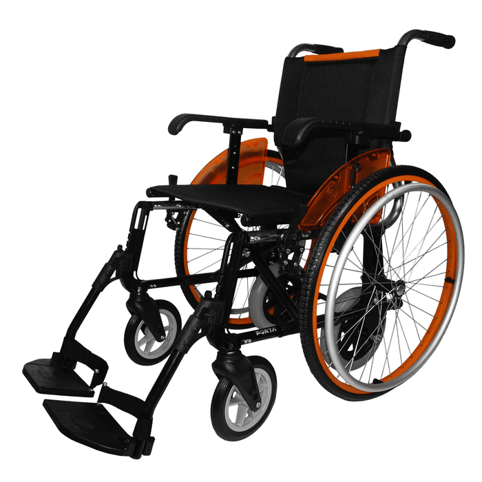 Silla de ruedas Line Dúo con ruedas de transito estrechas y autopropulsables