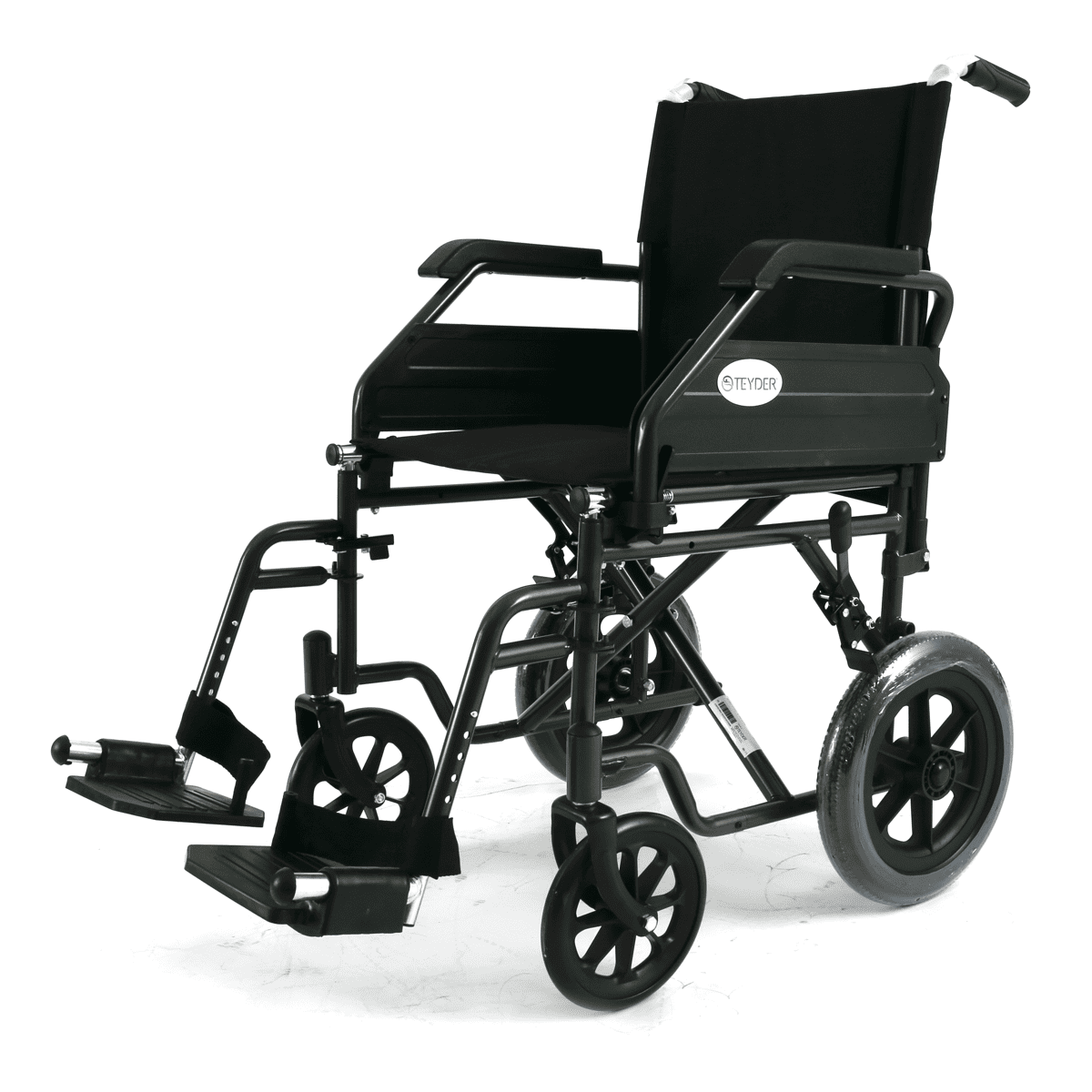 Silla de ruedas manual marengo resistente Rambla 300 con tapizado de nylon