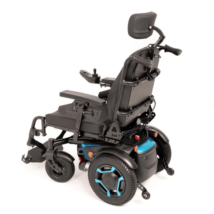 Silla eléctrica Tron con respaldo reclinable y asiento basculante estrecha