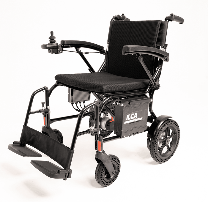 Silla eléctrica Ilca Avant ultra ligera con mando de acompañante