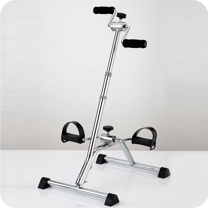 Pedalier de ejercicio para brazos y piernas, rehabilitación y tonificación muscular para personas mayores