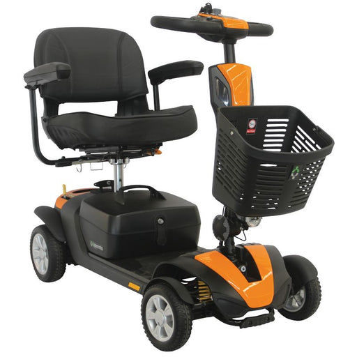 Scooter eléctrica pequeña desmontable con asiento acolchado giratorio y embrague